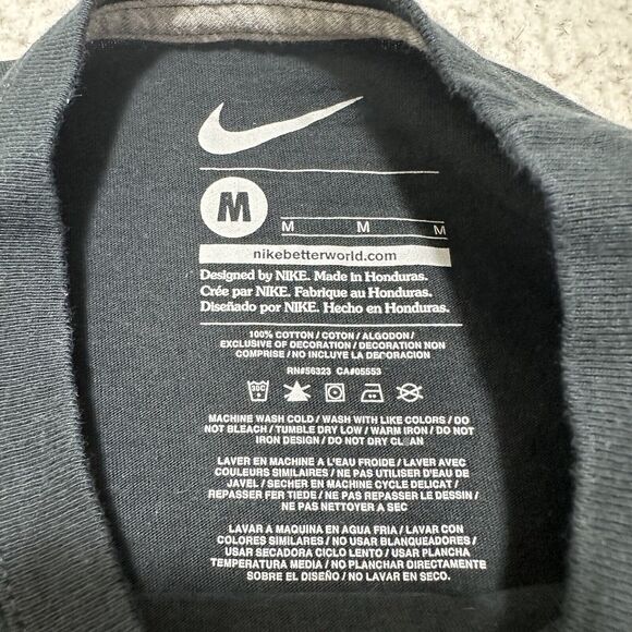 Nike Boy's Medium Black Lebron James 23 Strive For Greatness Graphic T Shirt - Picture 3 of 11